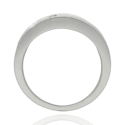 Fehér arany gyűrű 54-es méret (B1170_3I)